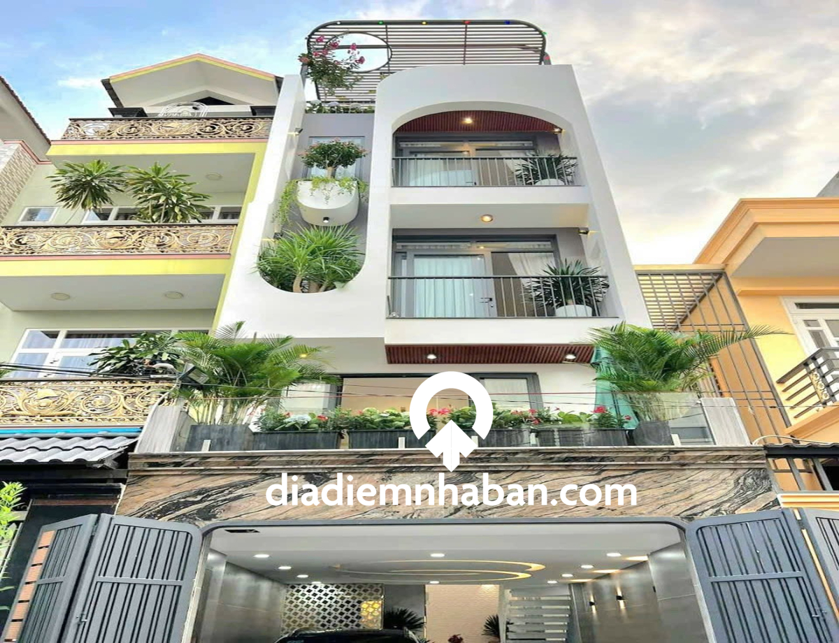 Bán Nhà Mặt Tiền Lê Trực Quận 6 - 5 Tầng - Chỉ 17 Tỷ